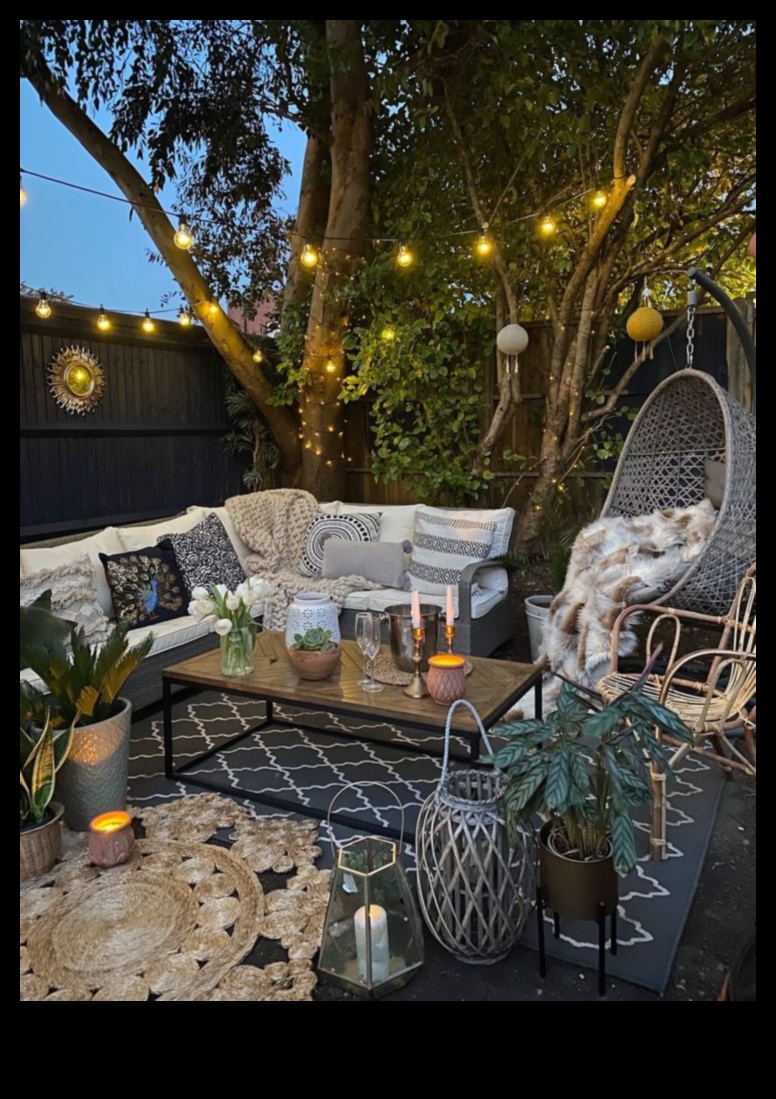 Idei de decor pentru gradina din spate