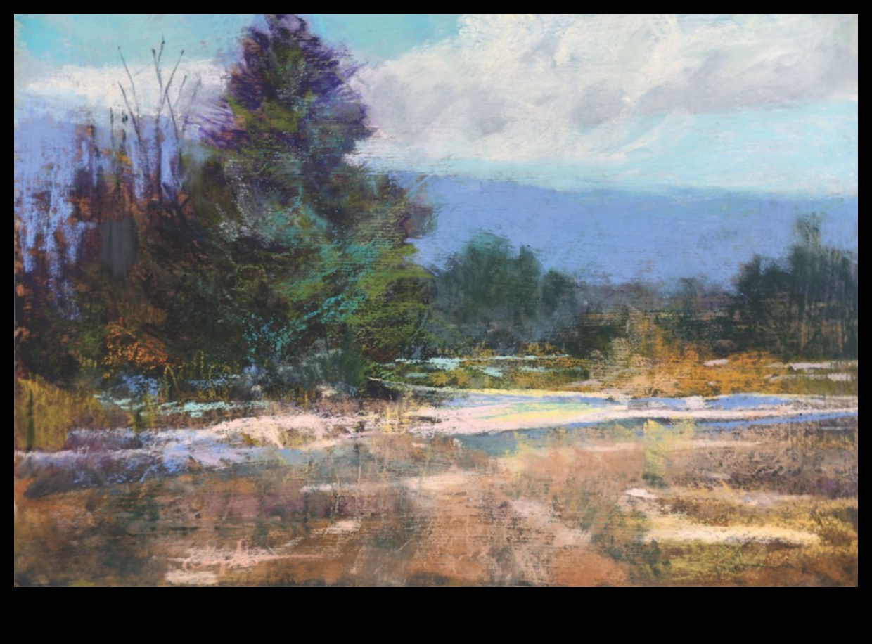 Arta de a desena texturi pastel 4 Straturi de culoare: construirea de texturi bogate în desene pastel