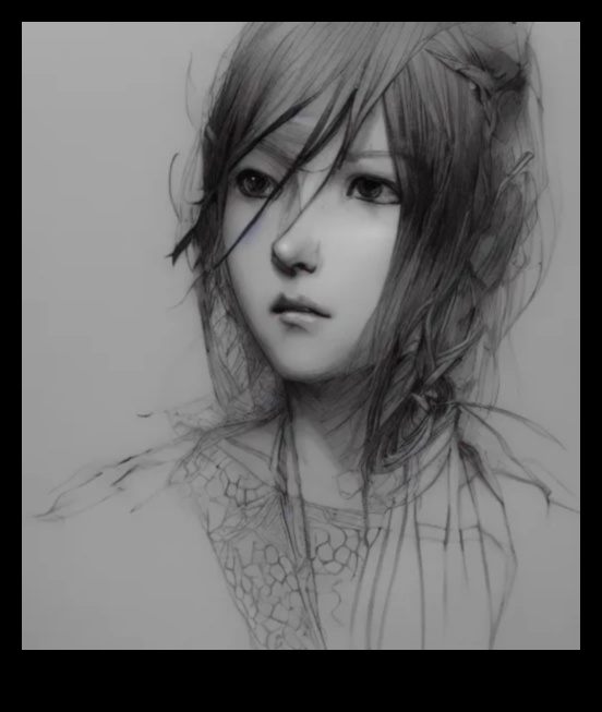 Portret anime: transmiterea personalității cu cerneală și creion