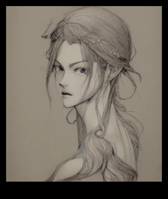 Portret anime: transmiterea personalității cu cerneală și creion