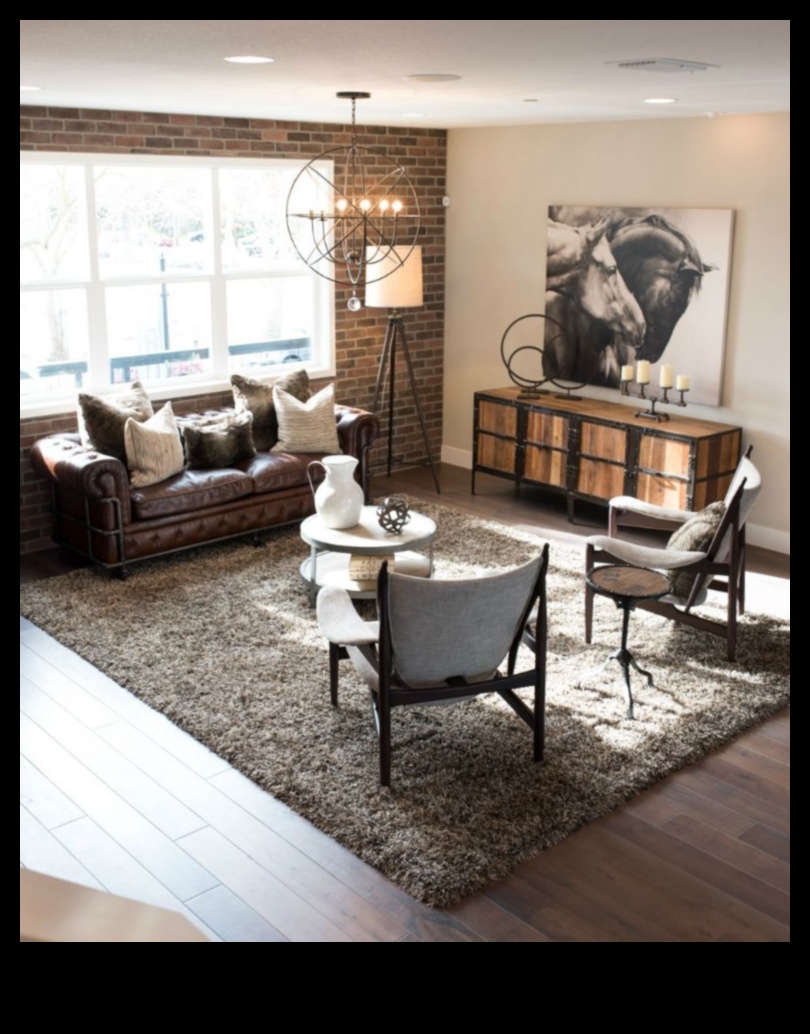 Decor Industrial Chic pentru sufragerie