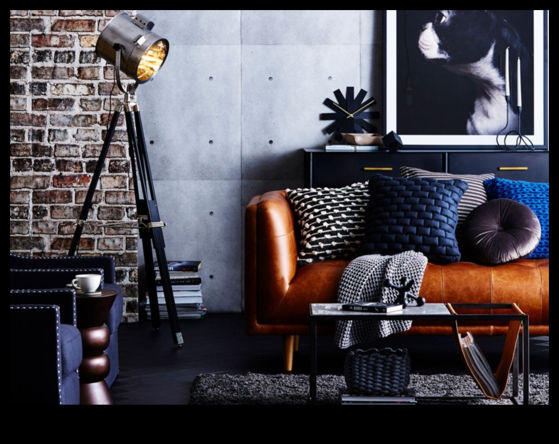 Idei de decor pentru sufragerie industriale vintage