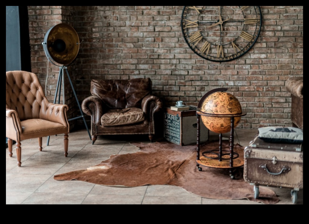 Idei de decor pentru sufragerie industriale vintage