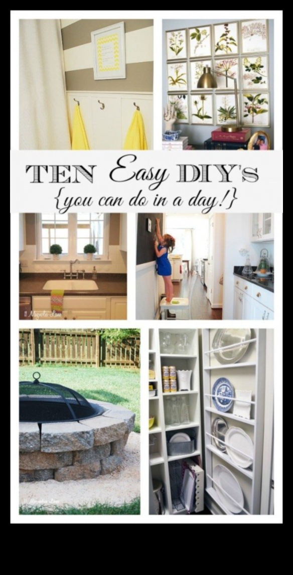 Decorul casei DIY: Idei ușor și accesibile pentru a încerca