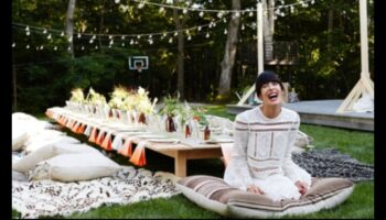 Cum să creezi o zonă de luat masa în aer liber inspirată de Boho