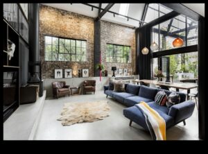 Decor Industrial Chic pentru sufragerie