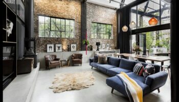 Decor Industrial Chic pentru sufragerie