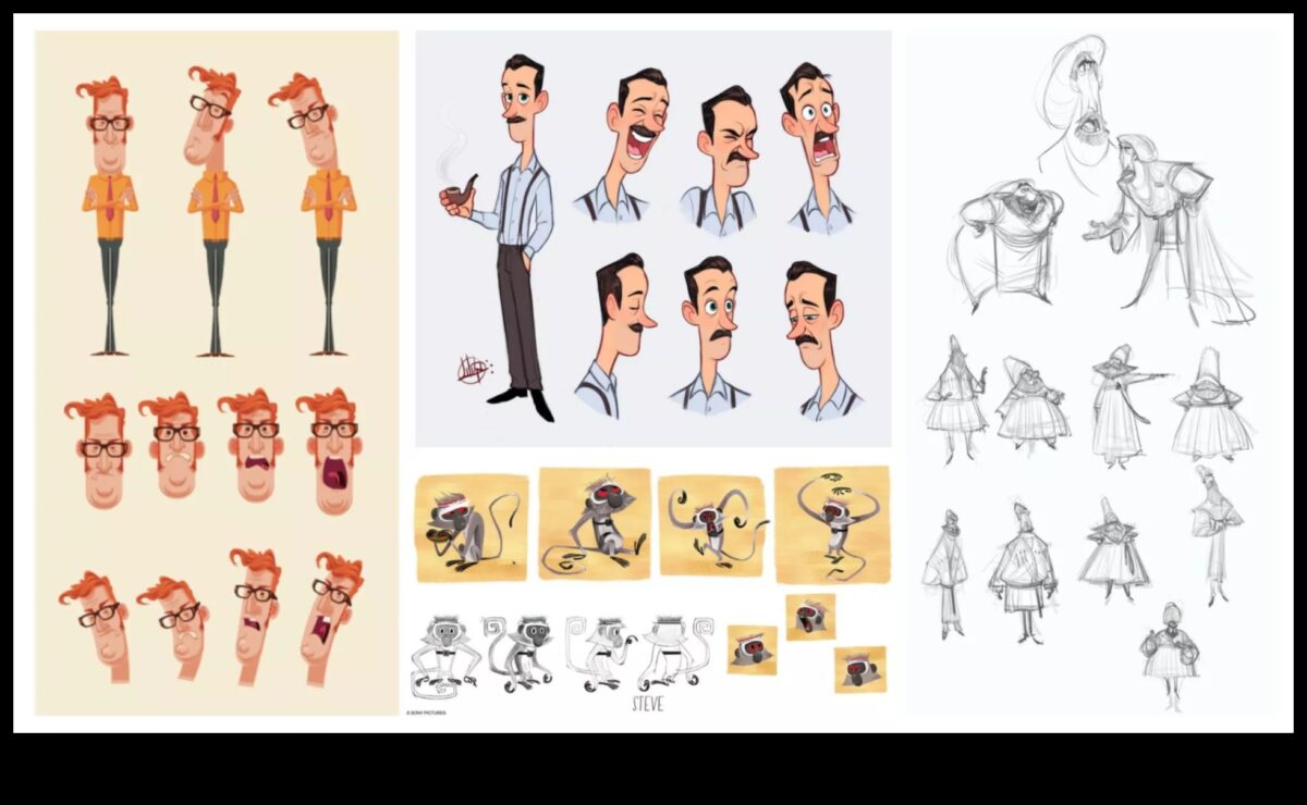 Evoluția caracterului: dezvoltarea personalităților unice din desene animate