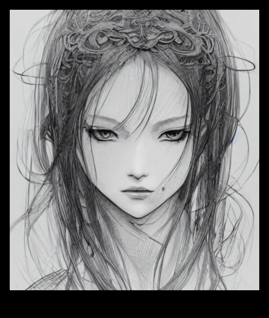 Portret anime: transmiterea personalității cu cerneală și creion