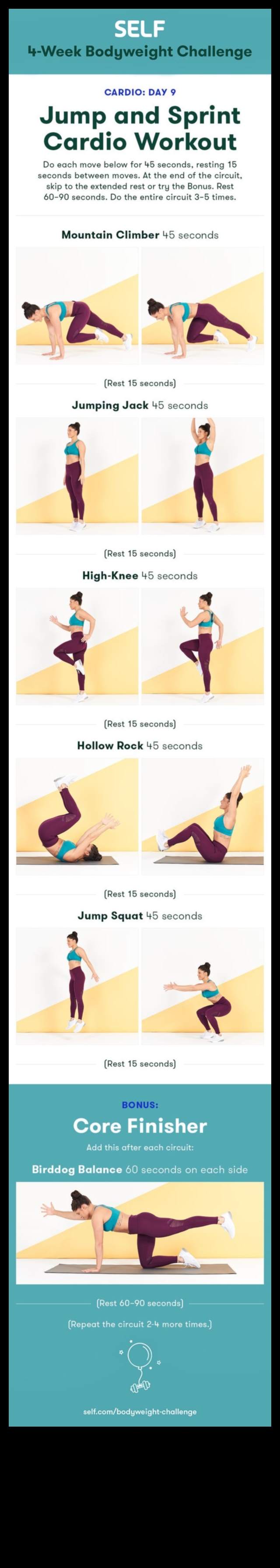 Sprint to Health: Exerciții cardiovasculare pentru un stil de viață vibrant